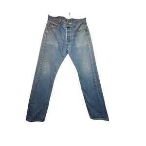 Jean Droit Homme Levi's Denizen - 40x32 - Coton 100% - Bleu Foncé - Neuf Avec étiquettes